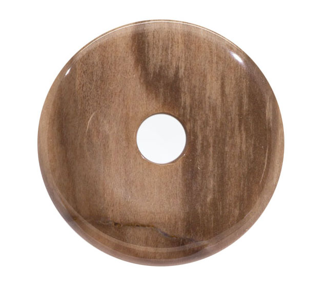 Förstenat trä "donut" 30 mm