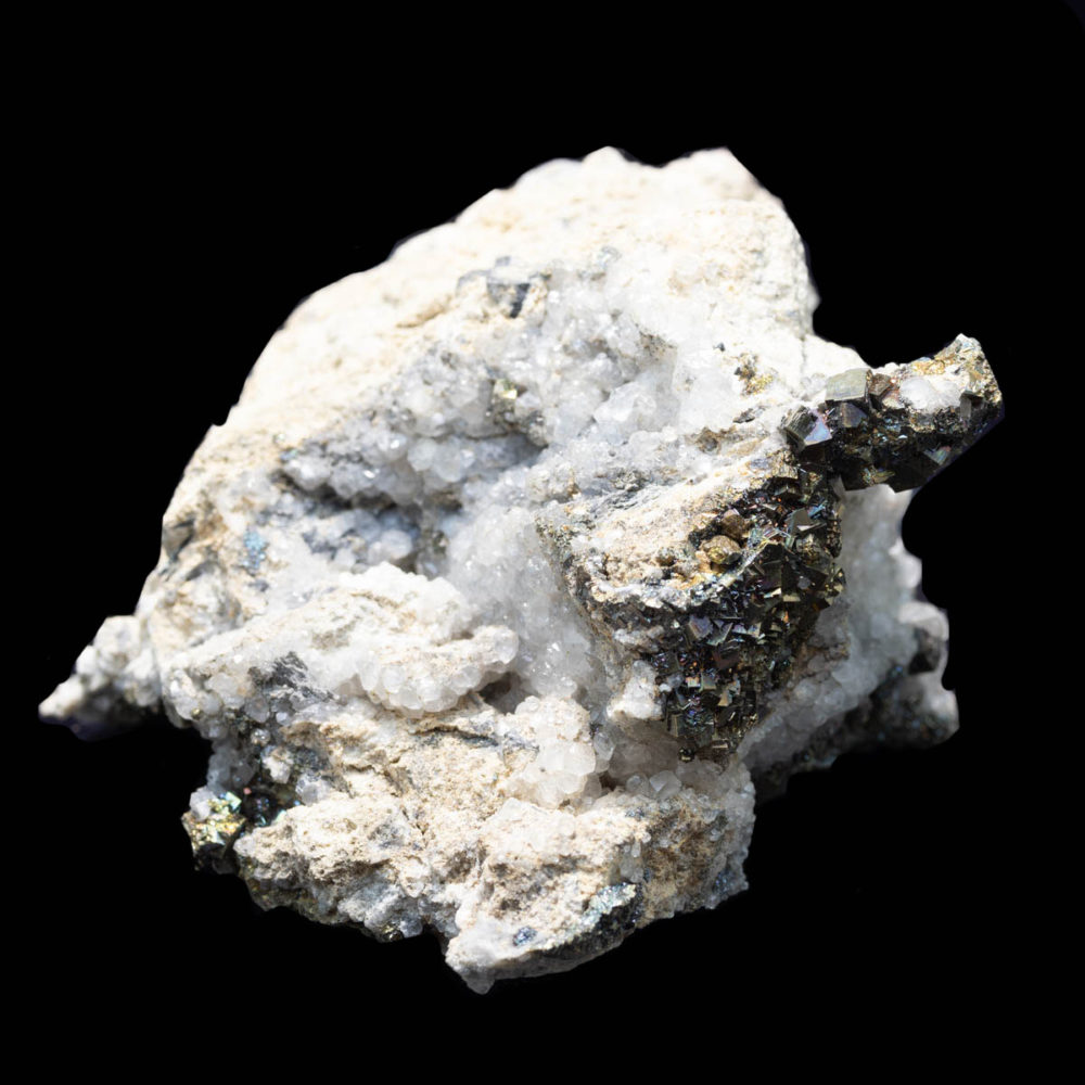 Pyrit och kalcit